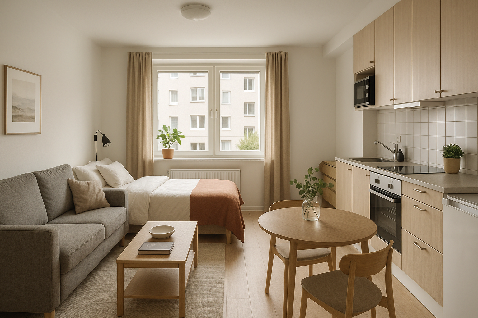 Studio de moins de 50m² à certifier pour le certificat énergétique PEB